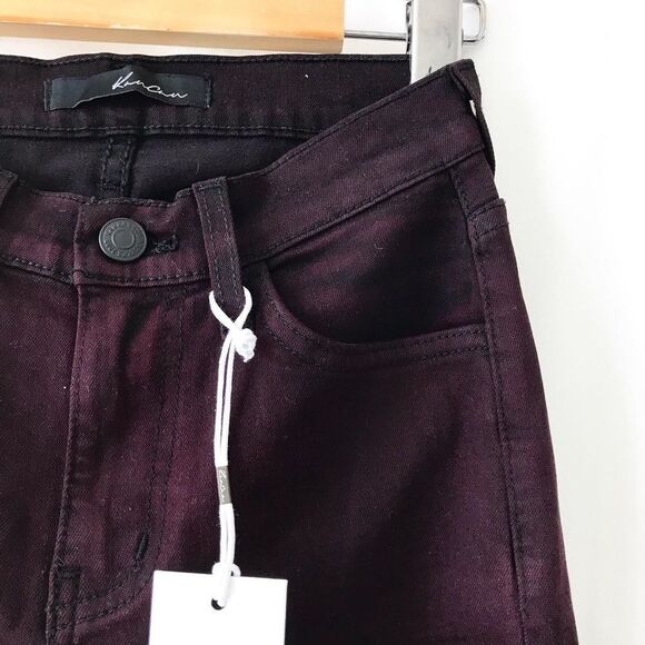 Kancan wine skinny jegging jeans Size 23 - Picture 5 of 12